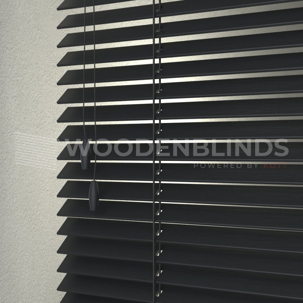 Jaluzea din lemn de tei 25mm RAL/NCS KOTT