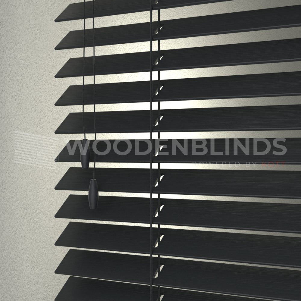 Jaluzea din lemn de tei 35mm RAL/NCS KOTT