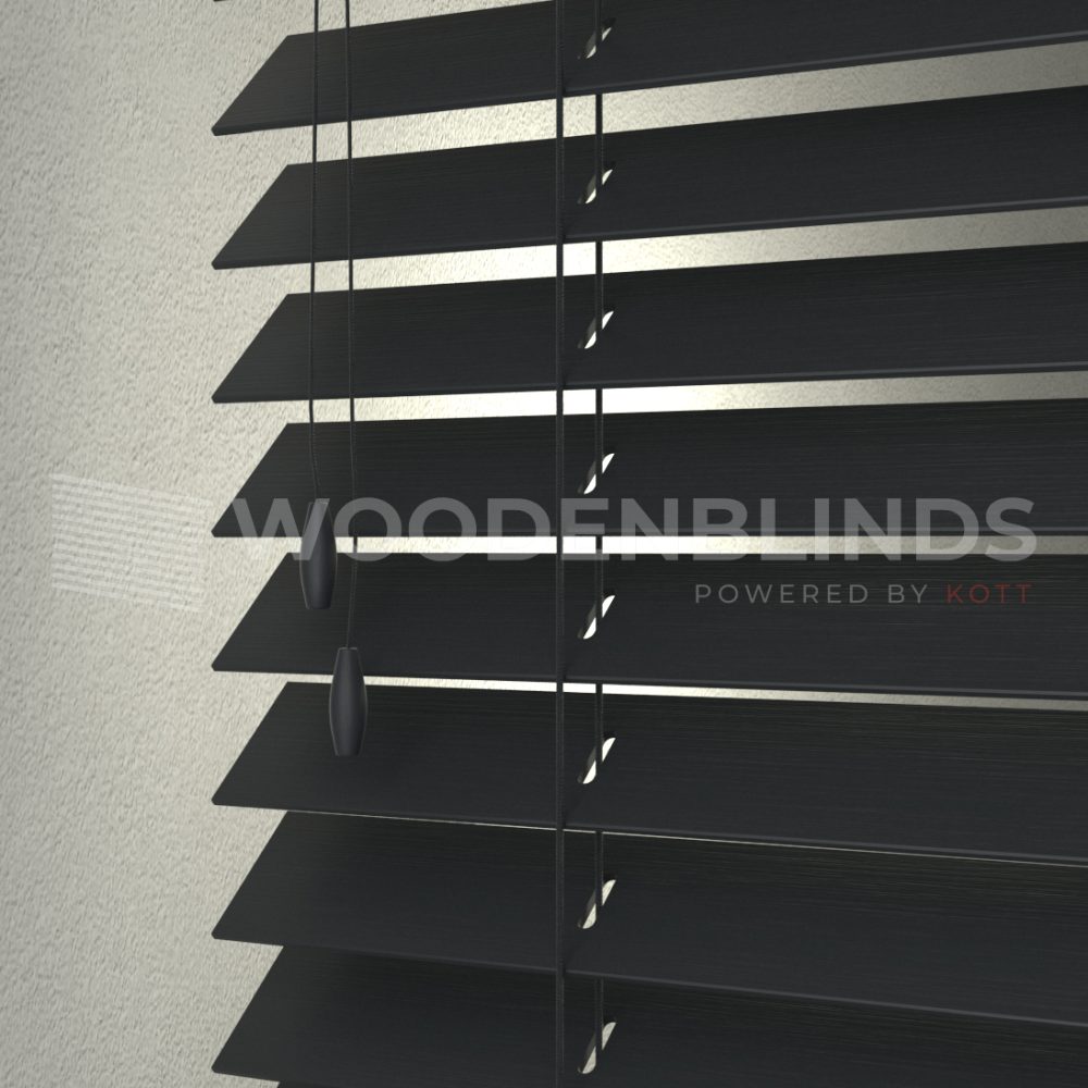 Jaluzea din lemn de tei 50mm RAL/NCS KOTT