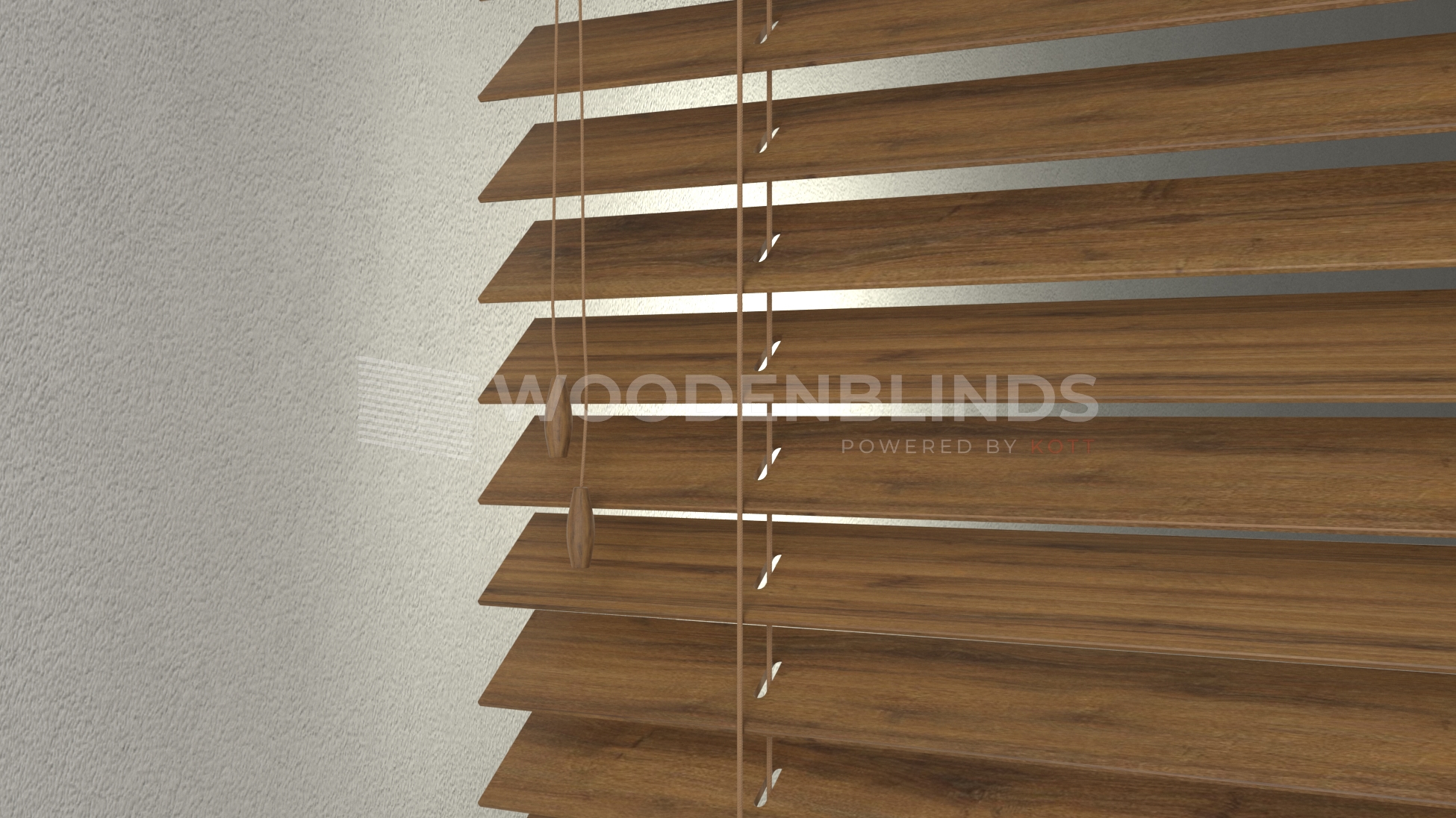 Jaluzea din lemn de stejar 50mm Grupa C KOTT