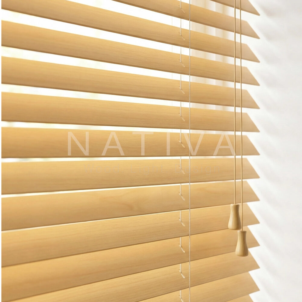 Jaluzea din lemn exotic 50 mm - NATIVA - EX50NAT
